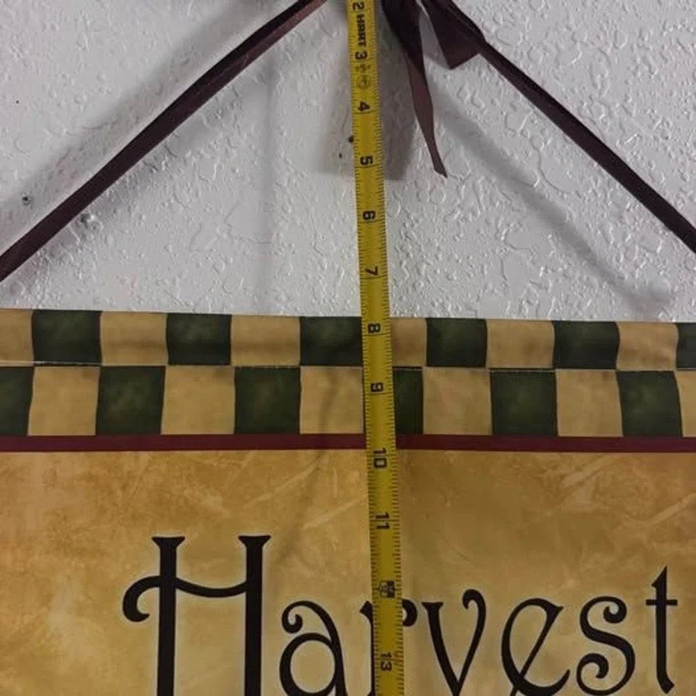 Harvest Blessings Fabric Wall Hanging